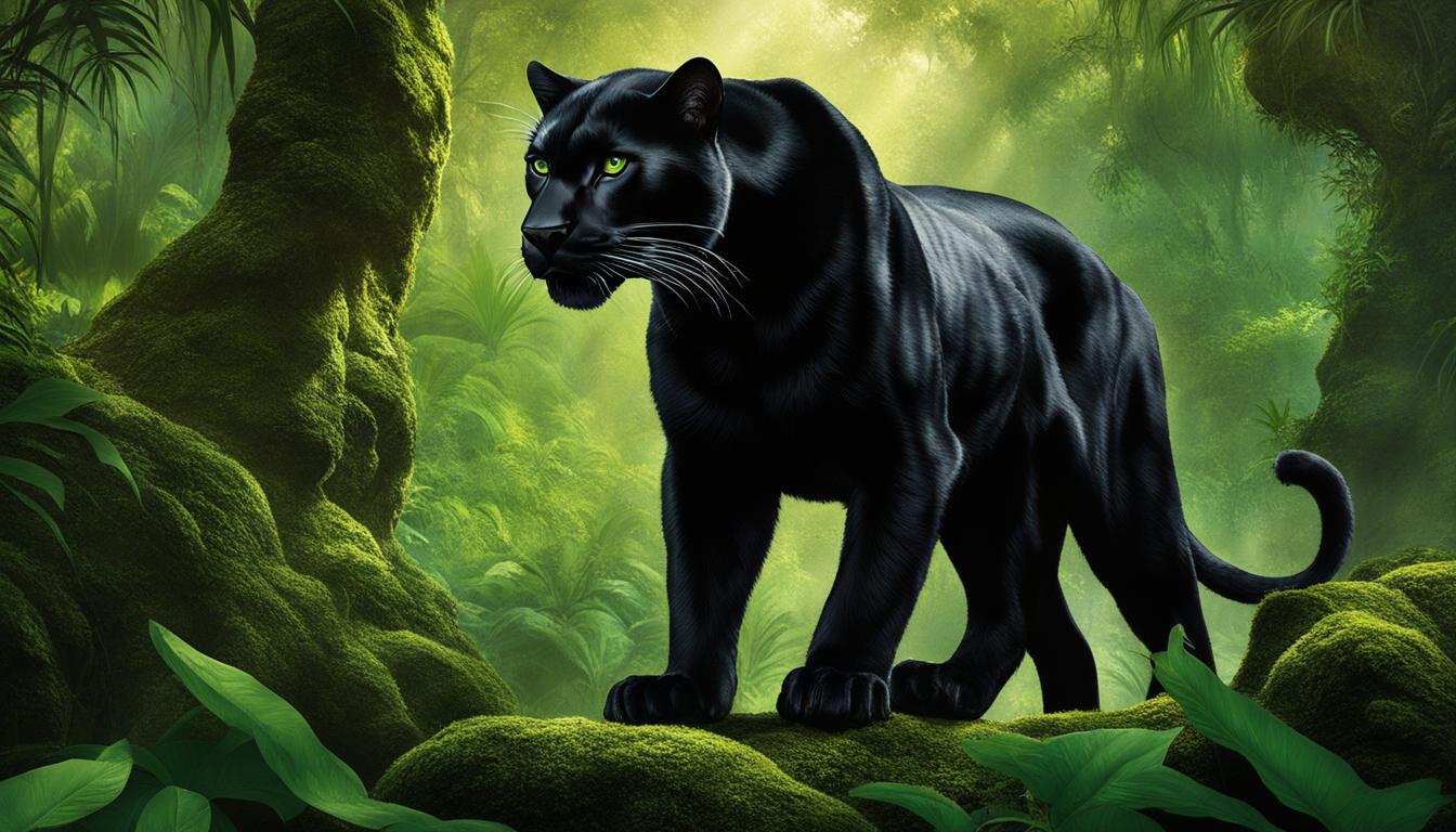 Meet the Jungle Book Panther named Bagheera: Fierce, Wise, and Endearing