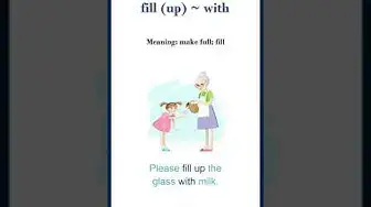 'Video thumbnail for Fill up meaning | fill up sentences | Common English Idioms #shorts'