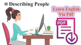 'Video thumbnail for English Conversation Practice | Small Talk | Describing People'