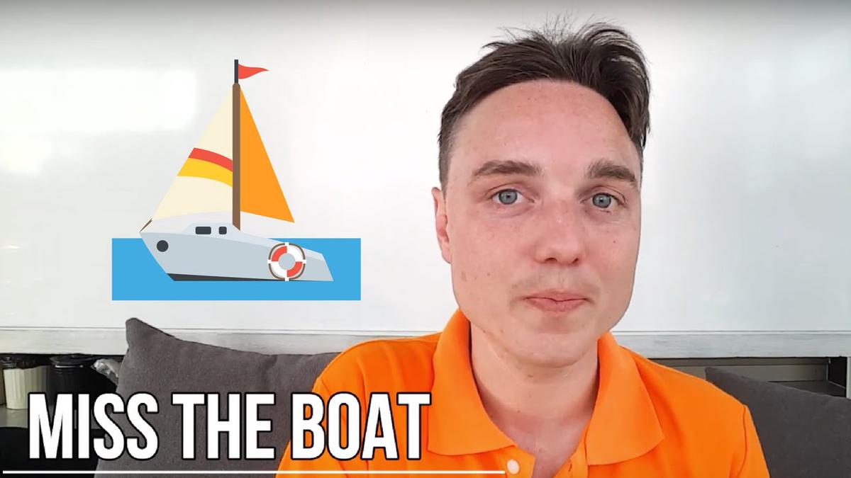 'Video thumbnail for 🚤  MISS THE BOAT idiom meaning with example'