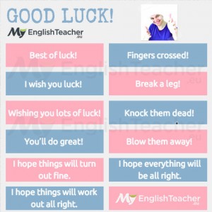 different ways to say good luck