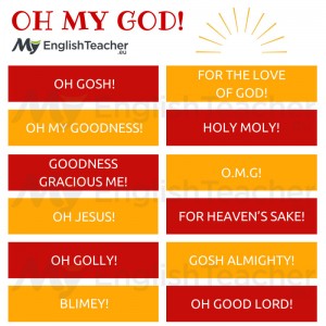 other ways to say oh my god