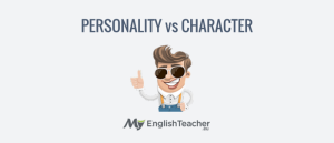 PERSONALITY vs CHARACTER